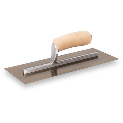 MARSHALLTOWN Trowel Curry Style Golden Stainless Steel Camel Back Handle 5''x12''