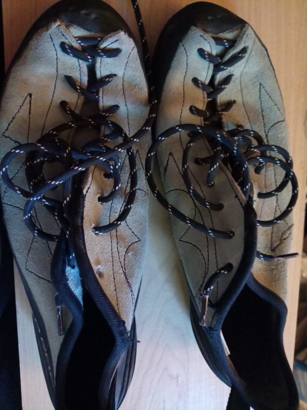 Mad Rock Phoenix Men's Lace Up Rock Climbing Shoes US 10 EU 43 Gray