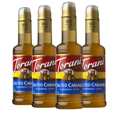 Torani Syrup, Salted Caramel, 12.7 Oz, 4Count Fl Oz (Pack of 4) 