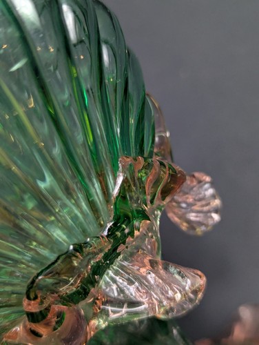 Antique Franz Welz Czech Art Nouveau Glass Bud Vase UV Reactive Uranium? Rare - Picture 5 of 19
