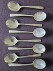 Camellia by Gorham Sterling Silver set of 8 Cream or Round Soup Spoon 6.25"