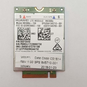 HP EliteBook X360 1030 G2 WWAN Modul Huawei ME906s