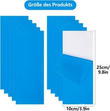 Poolflicken Selbstklebend Pool Reparaturset Schwimmbad Reparatur PVC Blau