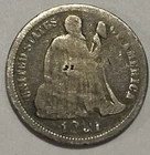 1891 O - Seated Liberty Dime - Exact Coin Imaged #SL156