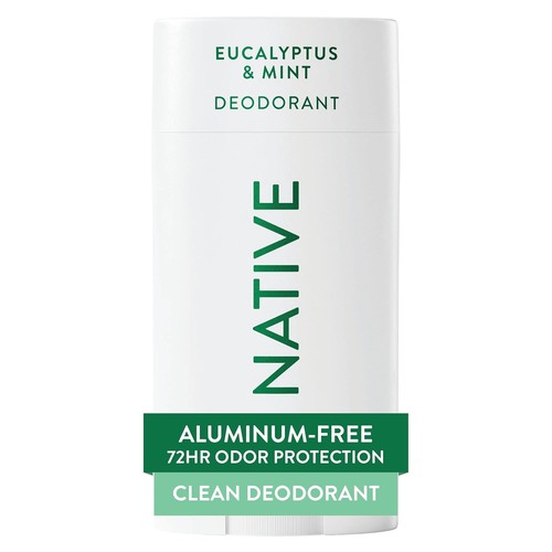 Native Aluminum Free Deodorant Eucalyptus & Mint 72HR Control 2.65 oz