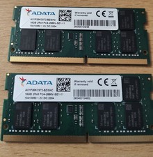 AData 32GB (16gb x2) ddr4 sodimm 2666mhz laptop memory SO-DIMM