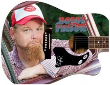 Bobby Pinson Signed 1/1 Custom Graphics Acoustic Guitar