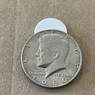 1980 D Kennedy Half Dollar-Nice Rim- Free Shipping