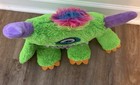 Monster Plush TOY FACTORY 12” - 1 Eye Green Monster SCARY blue eye — photo 5