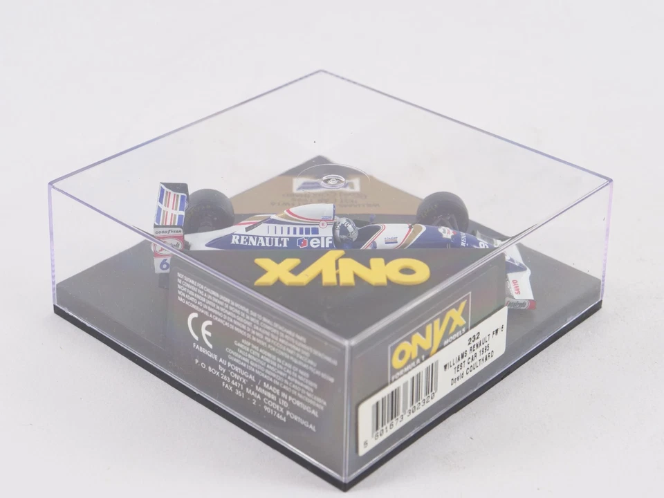 Onyx 232 Williams Renault FW16 Test Car 1995 David Coulthard - Immagine 3 di 4