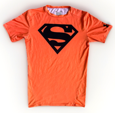 Under Armour DC Comics Superman Compression Shirt Men L Alter Ego