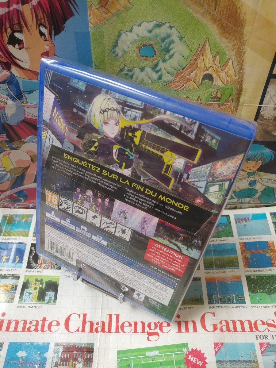 Jeu Soul Hackers 2 Pour PlayStation 4 - Version FR, Neuf Sous Blister Scellé