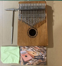 JDR 17 Keys kalimba Thumb Piano with Waterproof Hard Protective Case A5