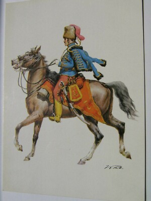 Edition Korsch Nr.19202 , Kaiserreich Österreich 1762 , Husaren Rgt.Esterhazy