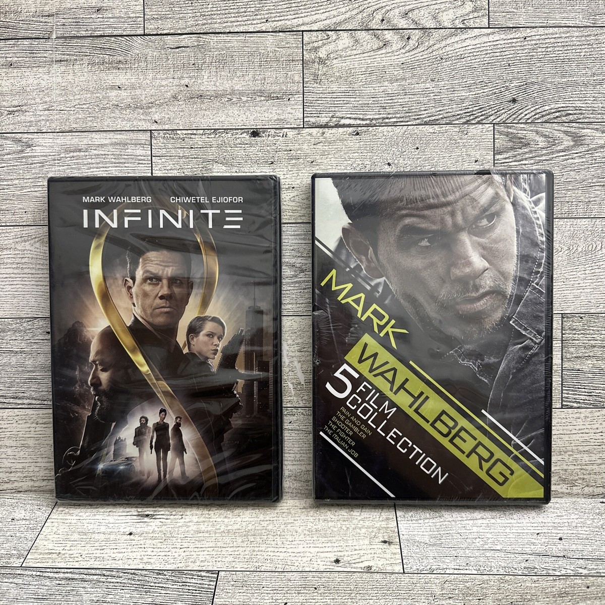 INFINITE (DVD, 2021) + Mark Wahlberg 5 Film Collection NEW