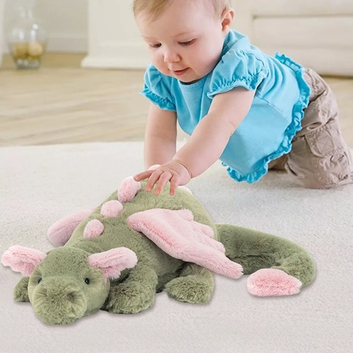 Jelly Cat Malachy Dragon Small Soft Plush Toys Stuffed Animal 50cm - Picture 9 of 11