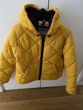 Noisy May Yellow Puffer Jacket