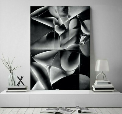 XXL LEINWAND BILD 150x100x5 PABLO PICASSO ABSTRAKTES GEMÄLDE WANDBILD AKT FRAU