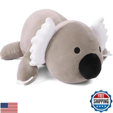 WeBingo 4.2lbs Weighted Koala Stuffed Animals, 24" Cuddle Koala Stuffed Anima