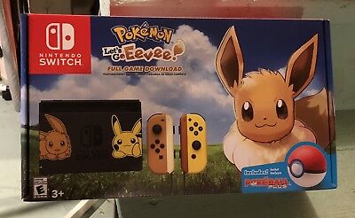 nintendo switch eevee edition