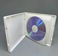 3 PCS New High Quality 8-Disc CD DVD Poly Cases With Sleeve, White, PP8WHI(P1)