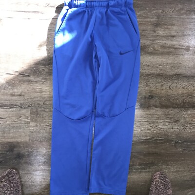 NIKE DRI- FIT Jogging Pants YOUTH XL TG EG Sweatpants Royal Blue