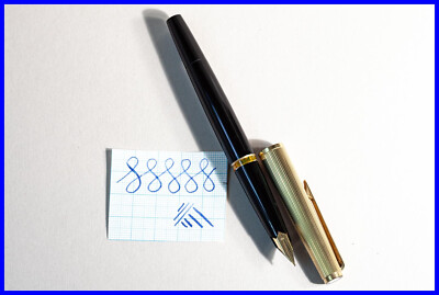 MONTBLANC 124 Masterpiece Piston Filler black & gold with Extra