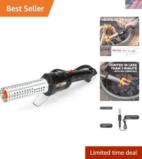 Eco-Friendly Electro-Torch: Power Fire Starter for Charcoal & Wood Grilling