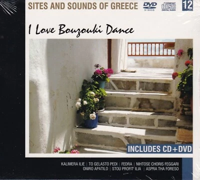 Sites & Sounds of Greece. CD I love Bouzouki Dance + DVD Méditerranée NEUF - Photo 1/2