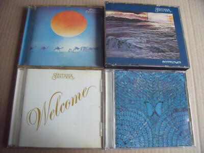 4 x Santana - Moonflower + Borboletta + Welcome + Caravanserai