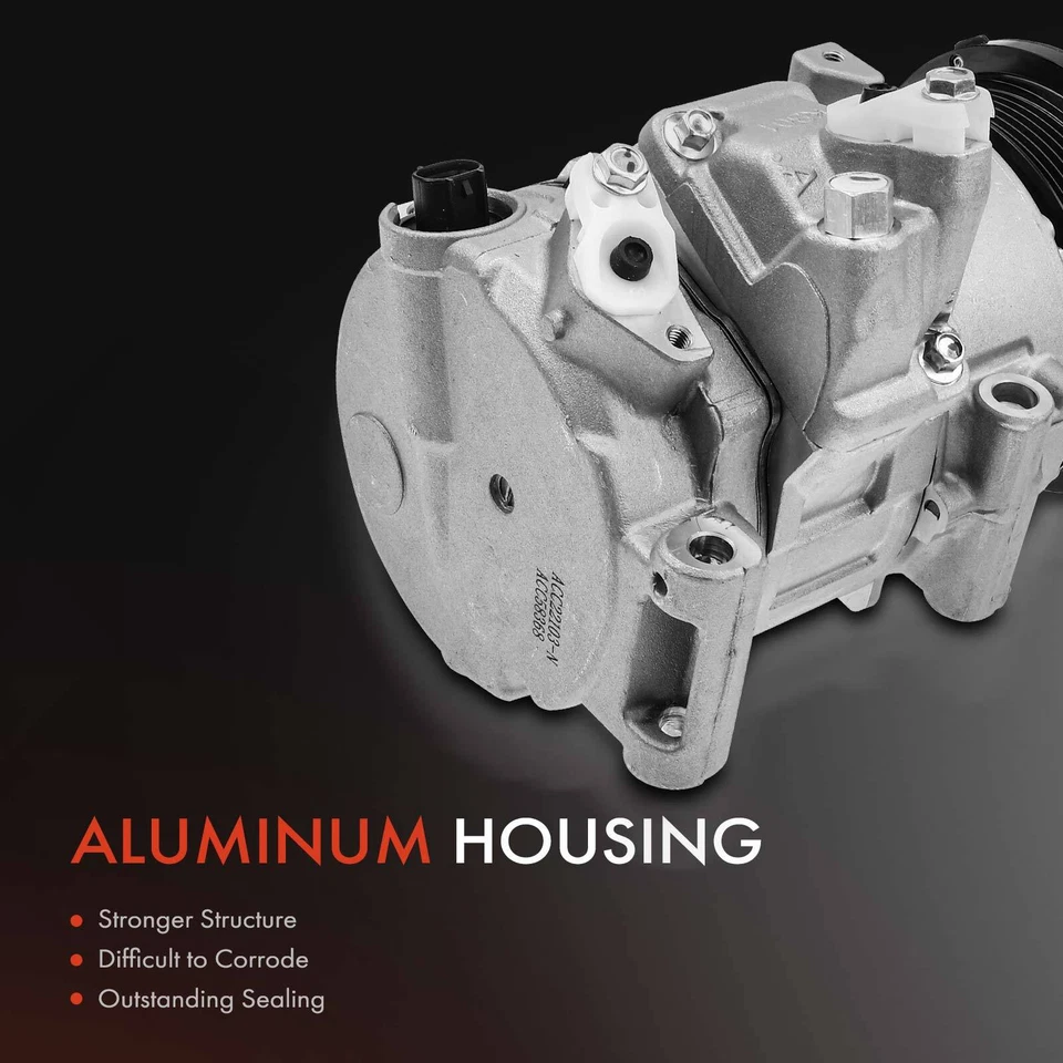 Новый компрессор переменного тока со сцеплением для Nissan Altima 2002 2003 2004 2005 2006 L4 2,5 л - Изображение 3 из 4