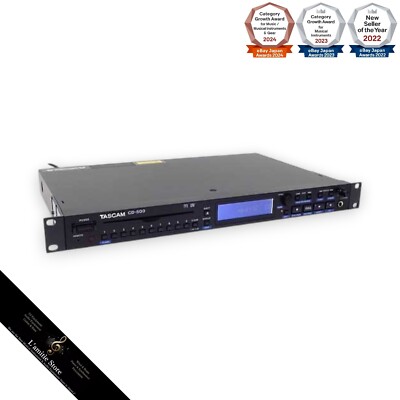 Tascam CD-500 Single-Rackspace Disc CD Player CD500 Black