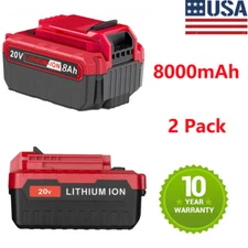 20V Max PCC685L PCC680L for PORTER CABLE 20 Volt 8Ah Lithium-Ion Battery