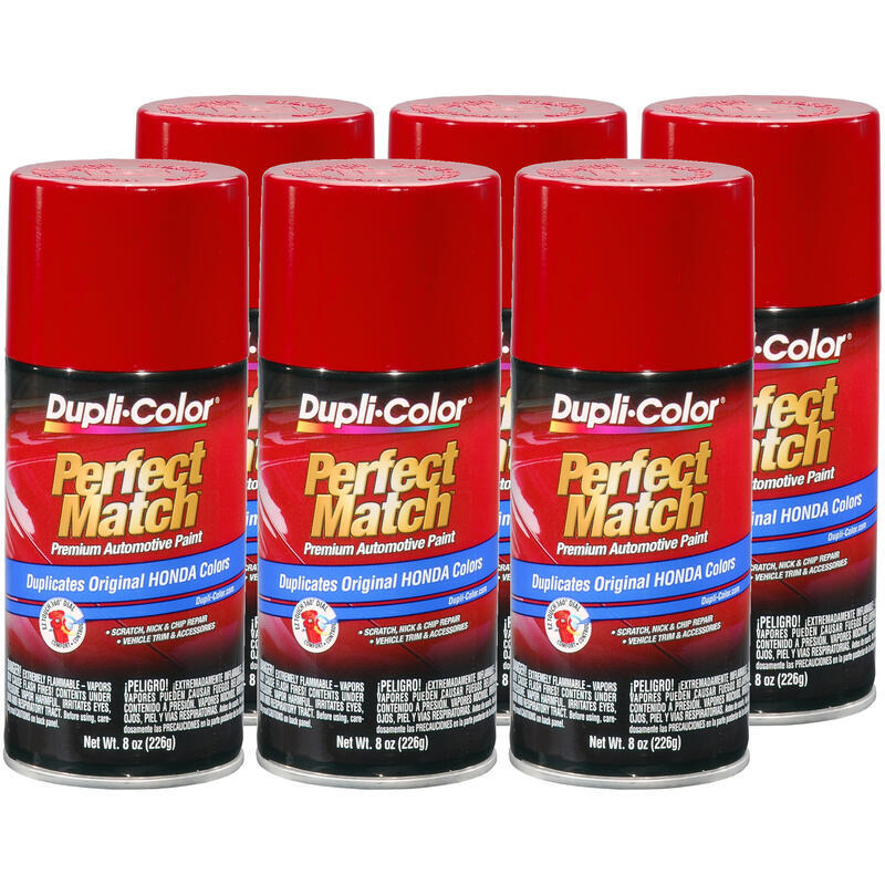 Duplicolor BHA0955 (6-Pack), Perfect Match Aerosol Paint Honda R81 ...