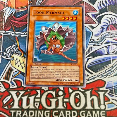 Yu-Gi-Oh! Toon Mermaid - 1st Edition Trading Card (Ungraded, Near Mint  Condition) Yugioh - Toon Mermaid - 1st Edition Card Set