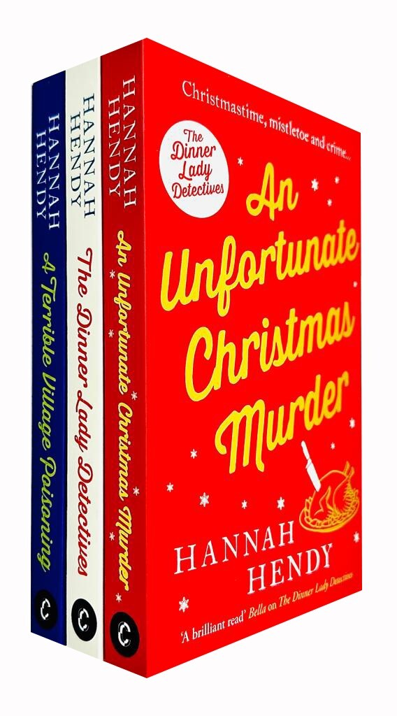 Hannah Hendy Collection 3 Books Set Dinner Lady Detectives, An Unfortunate Chris