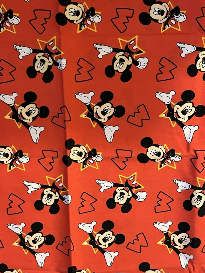 Springs Creative Disney Mickey Cotton Fabric 2015 Sewing Craft 26 x 44 Inch - Image 4 of 4