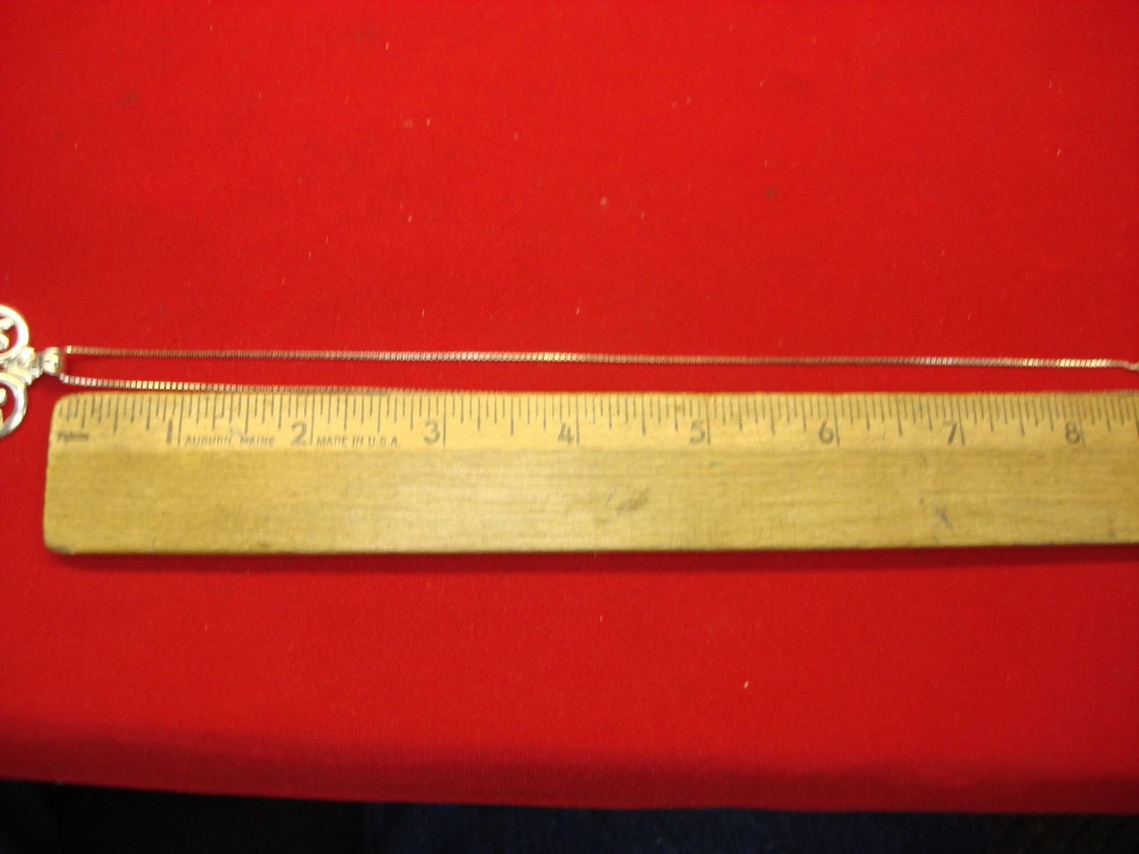 SOLID STERLING SILVER HEART PENDANDT WITH CHAIN -… - image 11