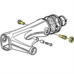 Комплект подшипников поворотного рычага последнего привода для велосипеда BMW K 33 17 2 335 118, FDBearingKit118 - Изображение 4 из 4