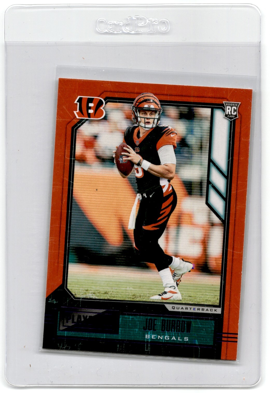 2020 Panini Playbook Joe Burrow Purple Rookie #101 Cincinnati Bengals