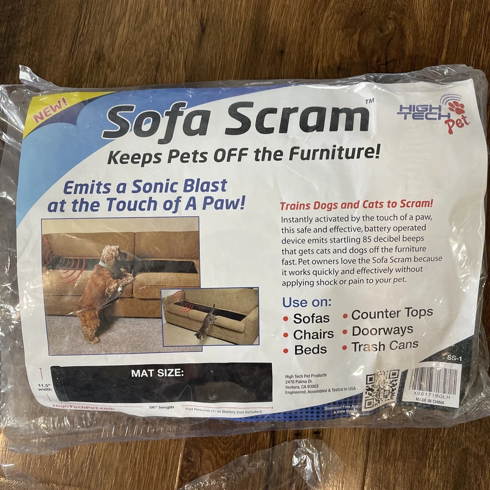 High Tech Pet SOFA SCRAM Sonic Pad Pet Deterrent, 11.5x56” - Изображение 4 из 4