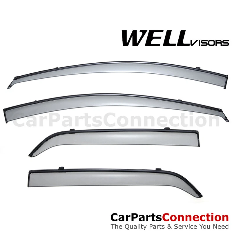 WellVisors Window Visors 11-15 Mazda 2 HB Side Deflectors - Image 2 of 4