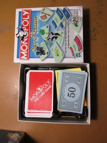 Hasbro Monopoly The Card Game COMPLETE