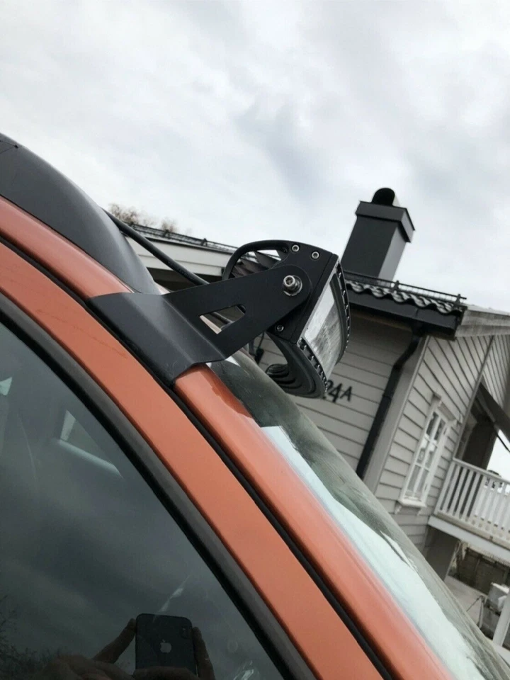 2015-2019 Chevy Colorado / GMC Canyon 50" barra led curva, soporte y kit de cableado Foto 2 de 4