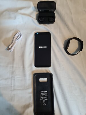 Samsung Galaxy s8+ 64gb Silber Entsperrt Sehr Guter Zustand + Zubehör