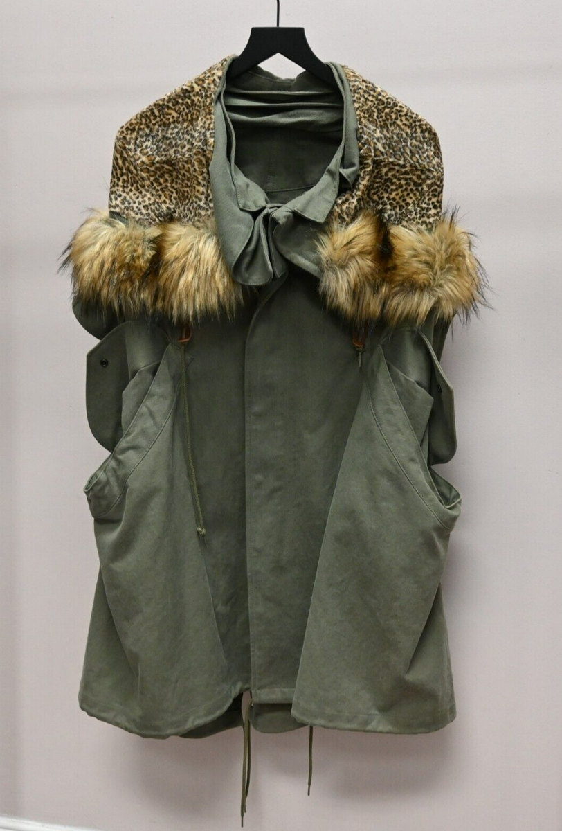 ジャケット・アウター 00s japanese label fur jacket seana y2k 00s seana japanese label fur jacket