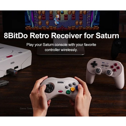 Retro Wireless Adapter DIY Bluetooth Receiver for SEGA Saturn/PS5/PS4/Xbox - Picture 5 of 5