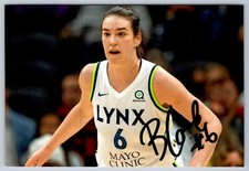 Bridget Carlton Hand Signed 4 x 6 Photo - WNBA - Minnesota Lynx