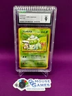 Pokemon Bulbasaur No. 001 Japanese Base Set Unlimited CGC 9 Mint *CCGHouse*