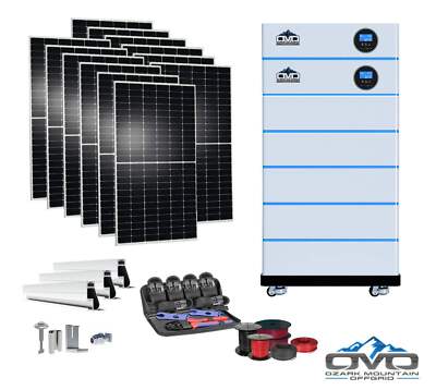 6KW OMO All-In-One Customizable Stacking Inverter/Battery System 120/240 11000W